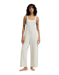 Pacific Time Jumpsuit in White Cap