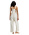 Pacific Time Jumpsuit in White Cap