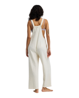 Pacific Time Jumpsuit in White Cap