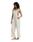 Pacific Time Jumpsuit in White Cap