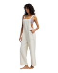 Pacific Time Jumpsuit in White Cap