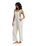 Pacific Time Jumpsuit in White Cap