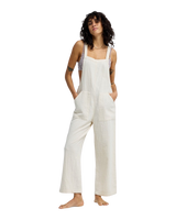 Pacific Time Jumpsuit in White Cap