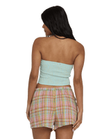 Sweet Check Walkshorts in Party Pink