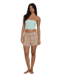 Sweet Check Walkshorts in Party Pink
