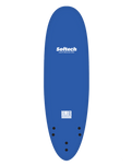 The Softech Bomber 6'10" Softboard  in Royal Blue & White