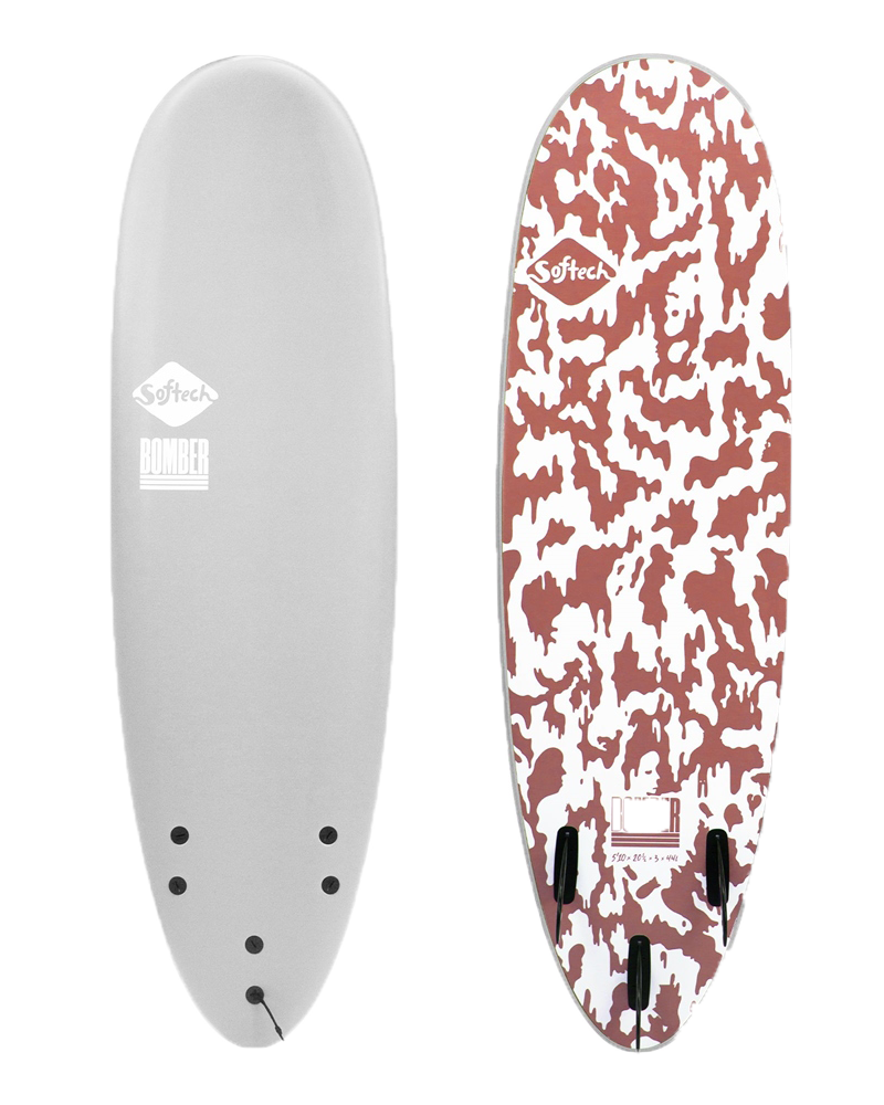The Softech Bomber 6'4" Softboard in Grey | Anns Cottage – Ann's Cottage
