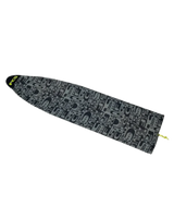 Stretch All Purpose Board Sock in Monogram & Coal Lime