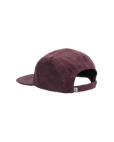 The Passenger Mens Fixie Cord 5 Panel Cap in Brambleberry