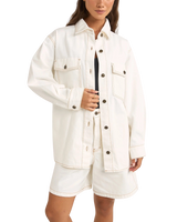Camilla Oversized Jacket in Ivory