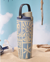 FreeSip® Sway 30oz Bottle in Vintage Surf