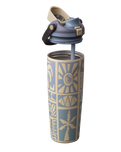 FreeSip® Sway 30oz Bottle in Vintage Surf