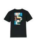 Boys Longosnake T-Shirt in Black