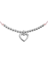 The Joma Jewellery Duo A Little Mummy And Me Bracelet in Silver Plating