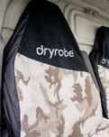 Single Seat Cover in Sand Camo & Black