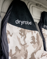 Single Seat Cover in Sand Camo & Black