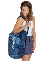 Compression Travel Bag in Blue Camo