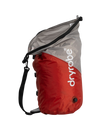 Compression Travel Bag in Burnt Orange & Stone