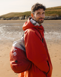 Compression Travel Bag in Burnt Orange & Stone