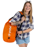 Compression Travel Bag in Orange