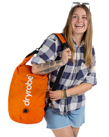 Compression Travel Bag in Orange