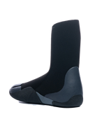 Legend 5mm Round Toe Wetsuit Boots in Black & Charcoal