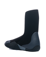 Legend 5mm Round Toe Wetsuit Boots in Black & Charcoal