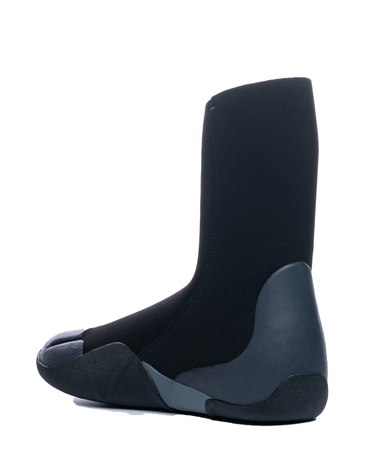 Legend 5mm Round Toe Wetsuit Boots in Black & Charcoal
