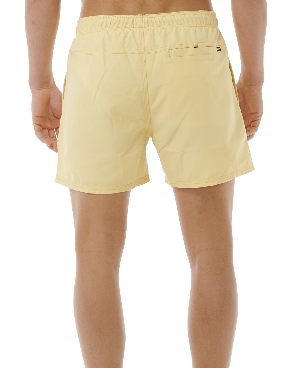 The Rip Curl Mens Offset Volley Shorts in Straw