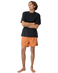 Offset Volley 15" Boardshorts in Dusty Orange