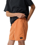 Offset Volley 15" Boardshorts in Dusty Orange