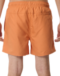 Offset Volley 15" Boardshorts in Dusty Orange