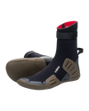 NuWave 5mm Round Toe Wetsuit Boots in Black & Charcoal