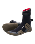 NuWave 5mm Round Toe Wetsuit Boots in Black & Charcoal