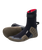 NuWave 5mm Round Toe Wetsuit Boots in Black & Charcoal