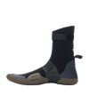NuWave 5mm Round Toe Wetsuit Boots in Black & Charcoal