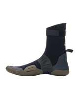NuWave 5mm Round Toe Wetsuit Boots in Black & Charcoal