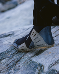 NuWave 5mm Round Toe Wetsuit Boots in Black & Charcoal