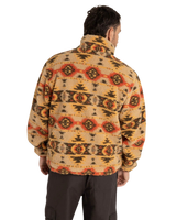 High Noon 1/4 Zip Fleece Jacket in Tan