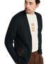 The Rhythm Mens Heritage Bloom Cardigan in Midnight