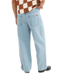 Relaxed Denim Jeans in Blue Wash