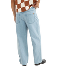 Relaxed Denim Jeans in Blue Wash