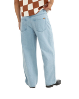 Relaxed Denim Jeans in Blue Wash