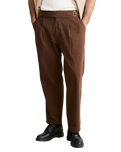 The Rhythm Mens Ghurka Trousers in Brown