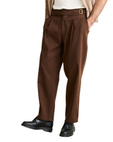 The Rhythm Mens Ghurka Trousers in Brown