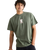 The Rhythm Mens Imprint Vintage T-Shirt in Vintage Green