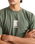 The Rhythm Mens Imprint Vintage T-Shirt in Vintage Green