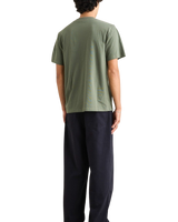 The Rhythm Mens Imprint Vintage T-Shirt in Vintage Green