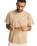 The Rhythm Mens Jaunt Vintage T-Shirt in Macadamia