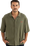 Wash Check Relaxed Shirt in Green